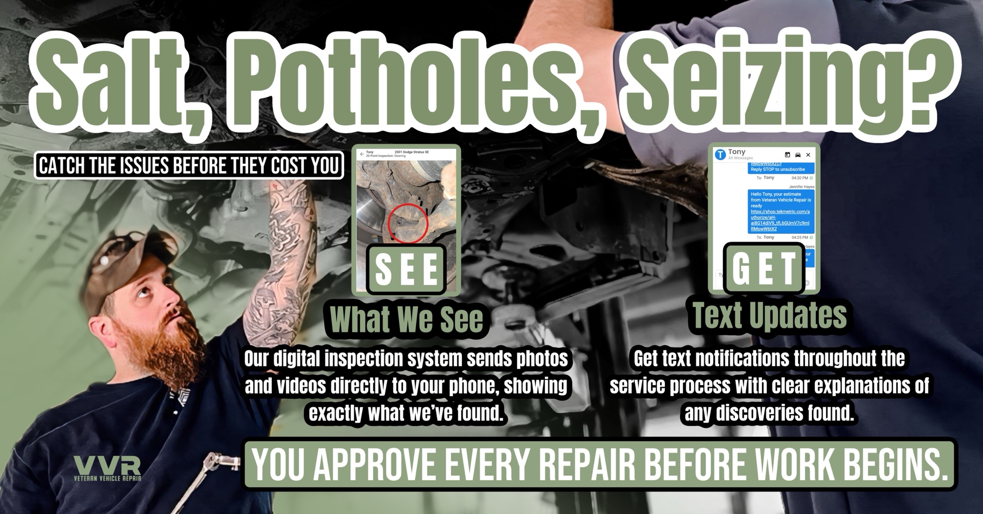 Vehicle in winter conditions